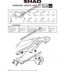 Kit de prindere cutii laterale SH36 3P System SHAD K0VR37IF 130.K0VR37IF SHAD Kit De Prindere Cutii Laterale 3P System SHAD 7...