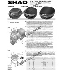 Top case SHAD SH29 Negru 130.D0B29100 SHAD Cutii TOP Cases SHAD 367,00 lei 367,00 lei 308,40 lei 308,40 lei