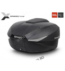 Top case SHAD SH58X D0B58206 Carbon (expandable concept) with PREMIUM lock 130.D0B58206 SHAD Cutii TOP Cases SHAD 1,518.00 1,...