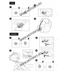 Top case SHAD SH47 D0B47106 black/white 130.D0B48300 SHAD Cutii TOP Cases SHAD 930,00 lei 930,00 lei 781,51 lei 781,51 lei