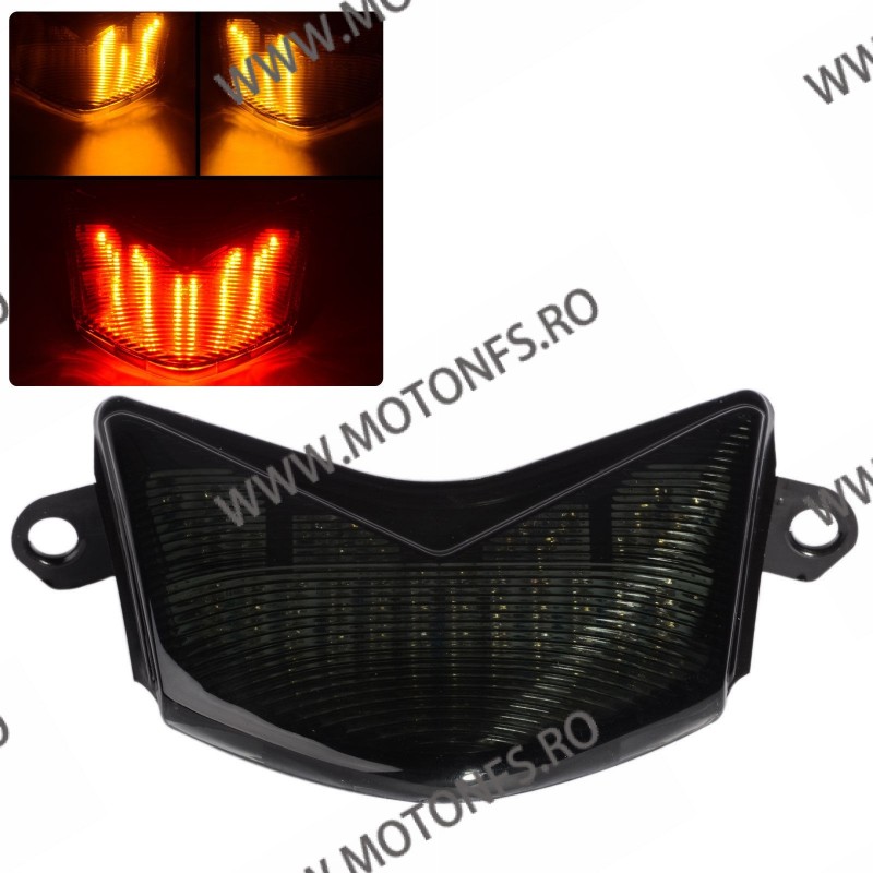 ZX6R ZX636 2005 2006 ZX10R 2006 2007  Z750S 2005 2006 Stopuri LED Cu Semnale Integrate Kawasaki st-038  ZX6R 2005 2006 190,00...