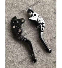 VF750S VFR750 VFR800/F VTR1000F CBF1000 STX1300 Honda Manete Scurte Ambreiaj Frana Classic Negru Cu Cheieta Negru MSN-F18/V00...