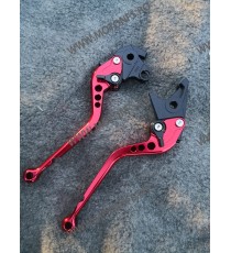 VF750S SABRE VFR750 VFR800/F VTR1000F / FIRESTORM CBF1000 STX1300 Manete Lungi Ambreiaj Frana Classic Rosu MLRO-F18/V00  Mane...