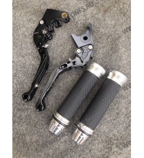 XL750 Transalp	2023 - Manete Prelungite Si Rabatabile Ambreiaj Frana MRBN F18/Y688  Manete CNC Dedicat Honda 190,00 lei 170,0...