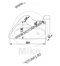 264 Lungime Husa moto JMP albastru/argintiu 711.55.00 JMT Huse Moto 150,00 lei 135,00 lei 126,05 lei 113,45 lei -10%