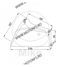 246cm Lungime Husa moto JMP indor, marime XL gri 711.56.29 JMT Huse Moto 80,00 lei 80,00 lei 67,23 lei 67,23 lei