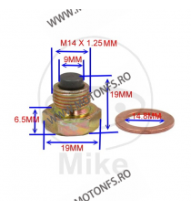 Buson baie ulei megnetic JMP M14X1.25 cu saiba 723.93.12 / Suzu /Kawa  j JMP Busoane Baie Ulei 37,00 lei 37,00 lei 31,09 lei ...