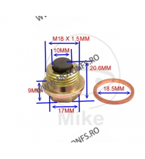 Buson baie ulei magnetic M18X1.50 cu saiba 723.93.38/B/A j JMP Busoane Baie Ulei 37,00 lei 37,00 lei 31,09 lei 31,09 lei