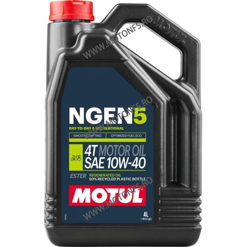 MOTUL - NGEN5 10W40 - 4L M1-830 MOTUL MOTUL 10W-40 175,00 lei 175,00 lei 147,06 lei 147,06 lei