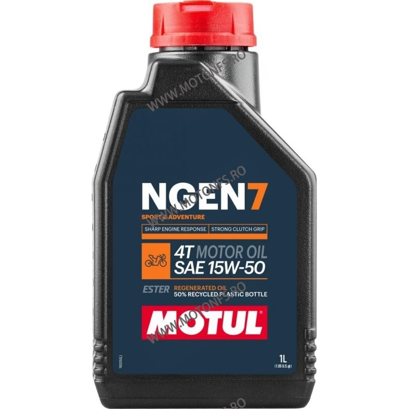 MOTUL - NGEN7 15W50 - 1L M1-824 MOTUL MOTUL 15W-50 78,00 lei 70,20 lei 65,55 lei 58,99 lei -10%