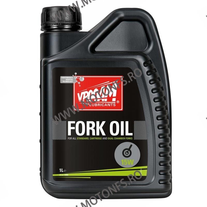 VROOAM - FORK OIL [ulei furca] 15W - 1L V63-806 VROOAM VROOAM 15W Uleiuri Furca 68,00 lei 61,20 lei 57,14 lei 51,43 lei -10%