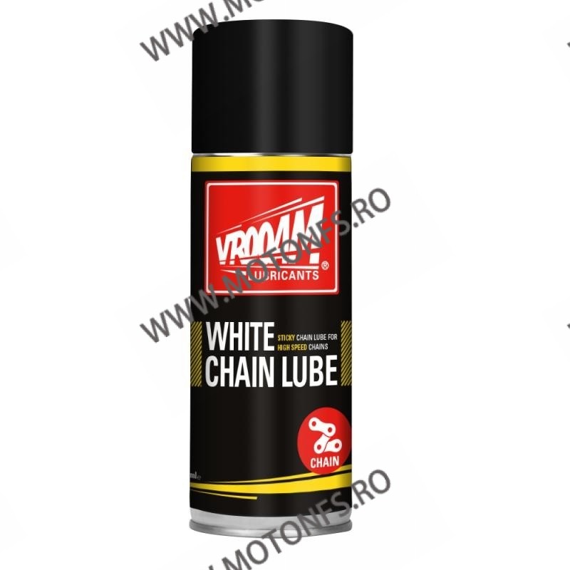 VROOAM - Spray lant [White] - 400ml [CHAIN LUBE] V63-905 VROOAM VROOAM Ungere Lanturi 58,00 lei 58,00 lei 48,74 lei 48,74 lei