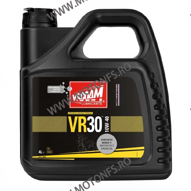 VROOAM - VR30 Allround 10W40 - 4L [Synthetic based] [MA2] V63-665 VROOAM VROOAM 10W-40 190,00 lei 190,00 lei 159,66 lei 159,6...