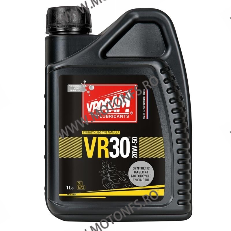 VROOAM - VR30 Allround 20W50 - 1L [Synthetic based] [MA2] V53-654 VROOAM VROOAM 20W-50 48,00 lei 43,20 lei 40,34 lei 36,30 le...