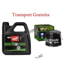 10W40 VROOAM - VR50 [Ester+] - 4L [Synthetic] [MA2] + Hiflo filtru standard Cadou + Tansport Gratuita V63-635 VROOAM VROOAM 1...