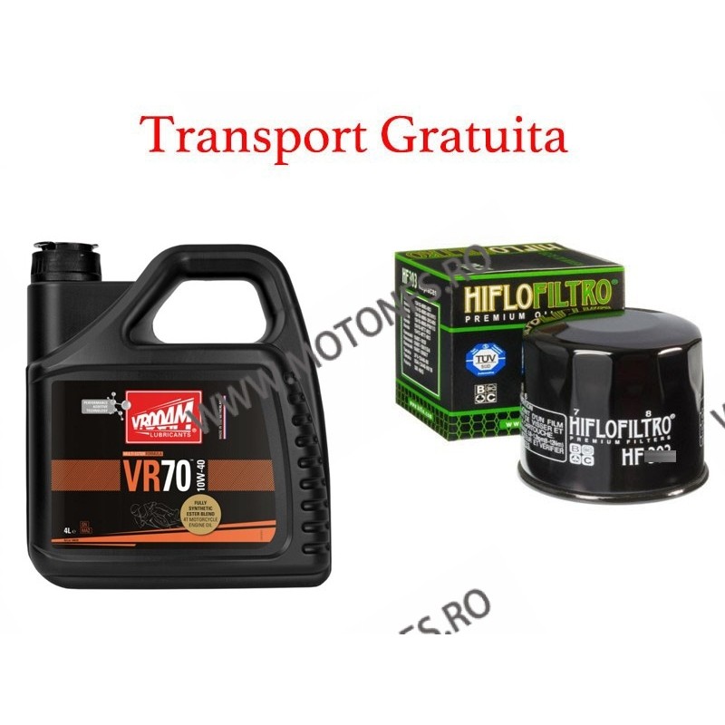 10W40 VROOAM - VR70 [Multi Ester] - 4L [Fully Synthetic] [MA2] + Hiflo filtru Cadou + Tansport Gratuita V64-635 VROOAM Oferta...