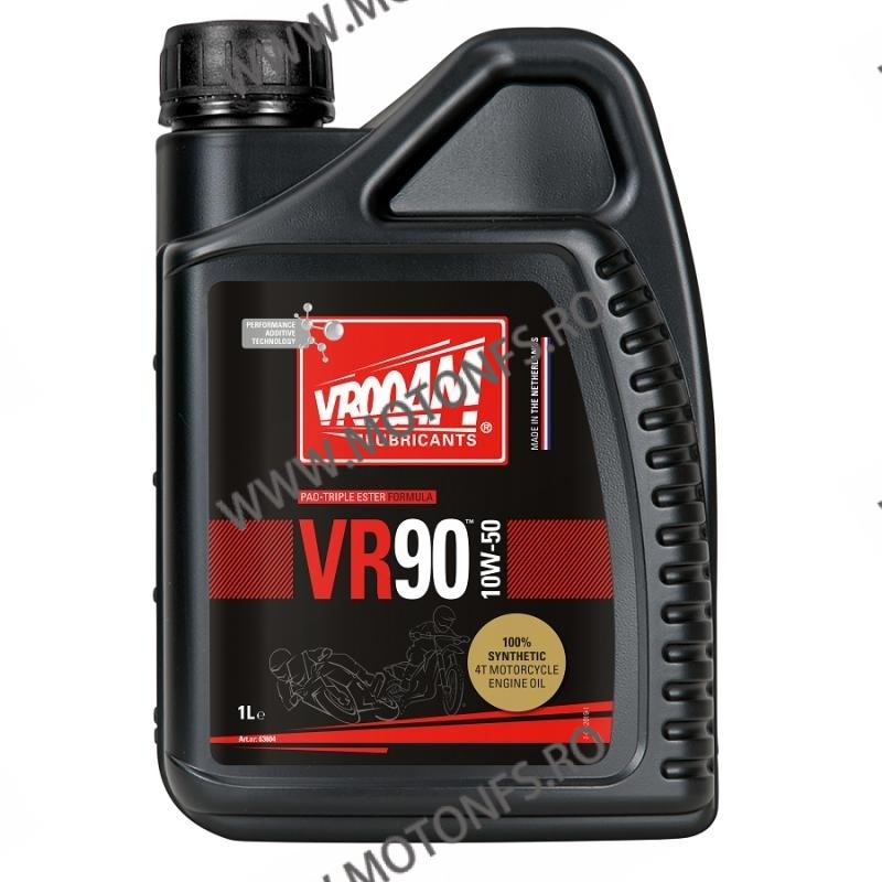 VROOAM - VR90 [PAO Triple Ester] 10W50 - 1L [100% Synthetic] [Racing dedicated] V63-604 VROOAM VROOAM 10W-50 110,00 lei 99,00...