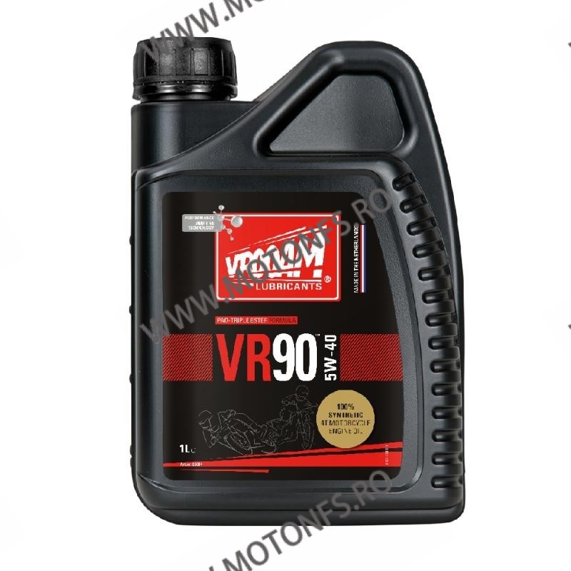 VROOAM - VR90 [PAO Triple Ester] 5W40 - 1L [100% Synthetic] [Racing dedicated] V63-614 VROOAM VROOAM 5W-40 110,00 lei 99,00 l...