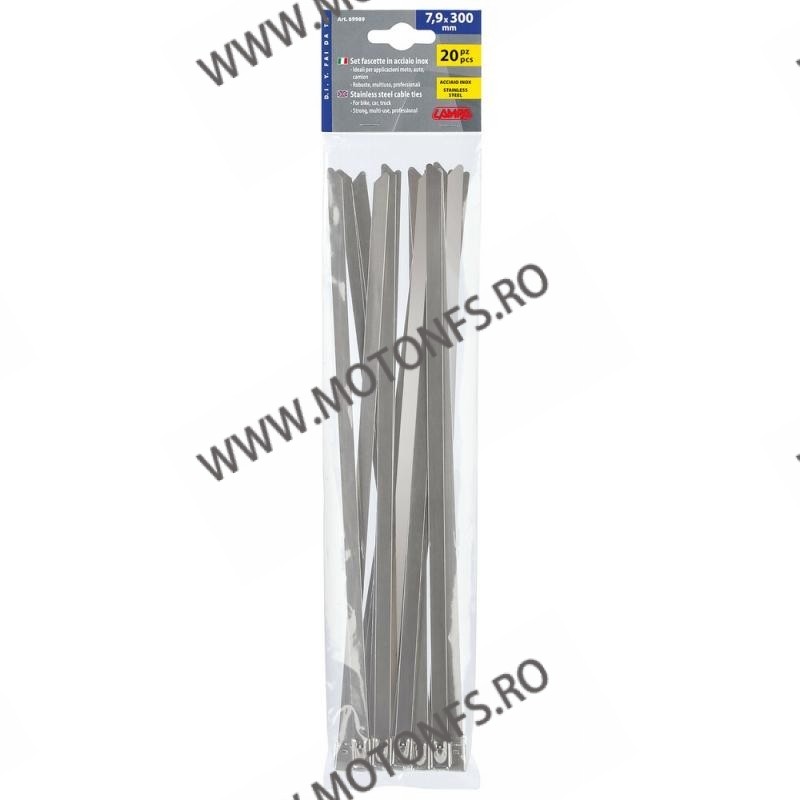 7,9mm x 30cm, 20 buc. LAMPA - Coliere inox [banduiti, soricei, tierap] [nou] LA-69989 Lampa Protectie & Izolare Termica 42,00...