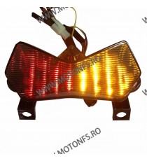 ZX6R ZX636 2003 2004  Z750S 2003 2004 2005 2006 Z1000 2003 2004 2005 2006 Kawasaki Stopuri LED Cu Semnale Integrate st176  Ac...