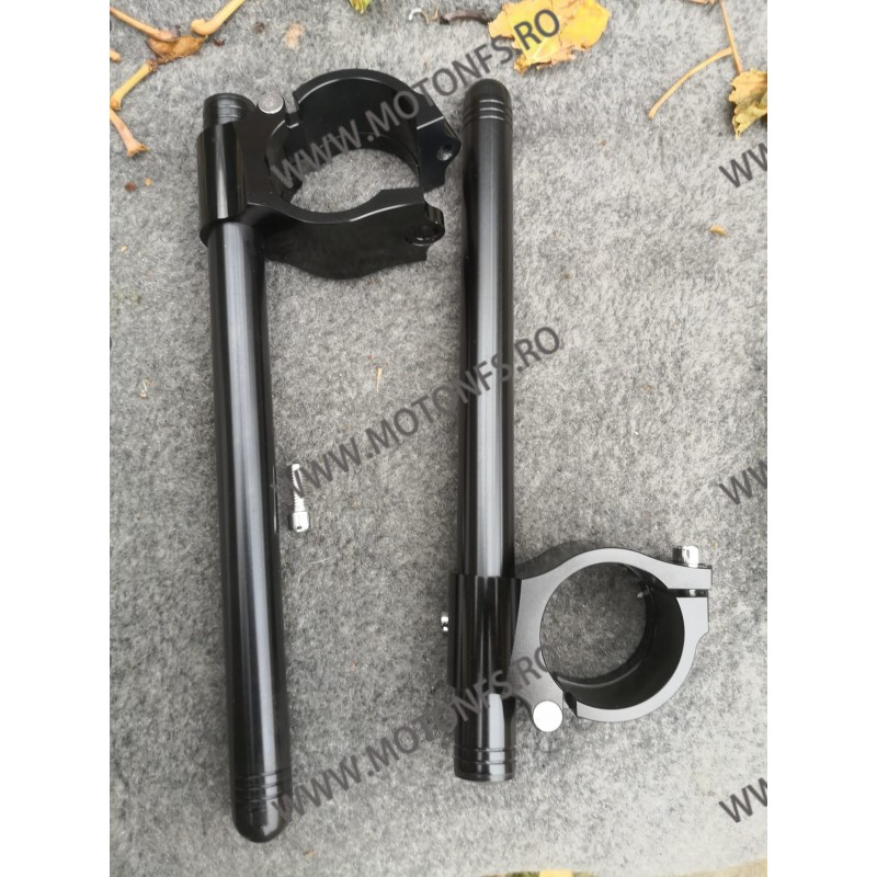 50MM Set SemiGhidoane Universale Cu Deschidere Laterala Stanga Si Drepta Tijele de 22mm Negru XF-1405-B  Semighidoane 295,00 ...