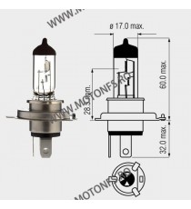 H4 60/55W Kristall - Bec Halogen 12V - P43T 260-02 Kristall Halogen 12V 18,00 lei 18,00 lei 15,13 lei 15,13 lei