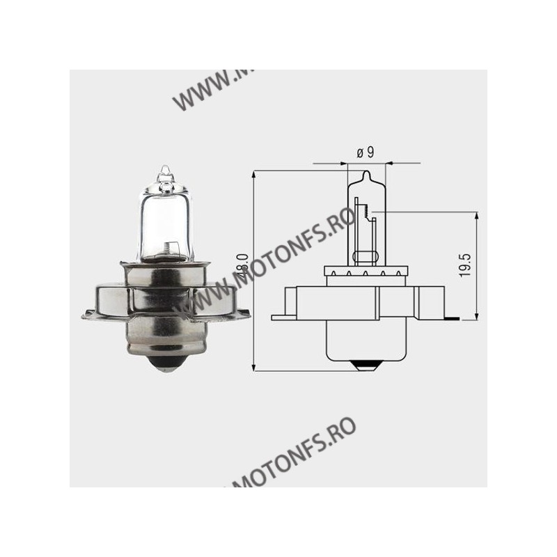 15W P26S Motopro - Bec Halogen 12V - 260-26 MOTOPRO Halogen 12V 21,00 lei 21,00 lei 17,65 lei 17,65 lei