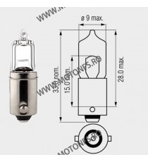 20W BA9S Motopro - Bec Halogen 12V - 260-65 MOTOPRO Becuri Halogen 12V 17,00 lei 17,00 lei 14,29 lei 14,29 lei