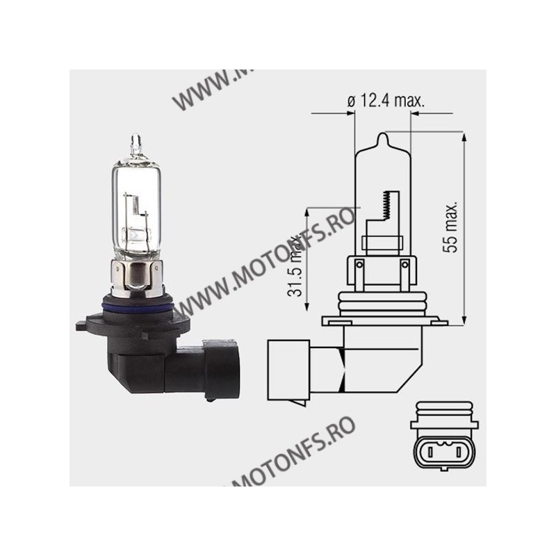 60W(65W) HB3 (9005) Motopro - Bec Halogen 12V - 260-035 MOTOPRO Becuri Halogen 12V 72,00 lei 72,00 lei 60,50 lei 60,50 lei