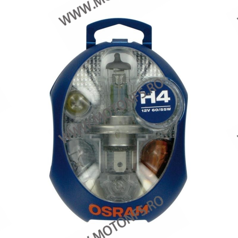 OSRAM - Set becuri 12V - H4 [6 becuri, 3 sigurante] [nou] LA-OCLKH4MINI Osram Becuri Halogen 12V 82,00 lei 82,00 lei 68,91 le...
