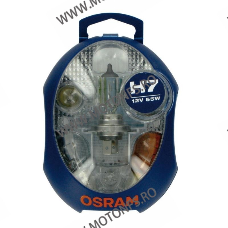OSRAM - Set becuri 12V - H7 [6 becuri, 3 sigurante] [nou] LA-OCLKH7MINI Osram Becuri Halogen 12V 98,00 lei 98,00 lei 82,35 le...