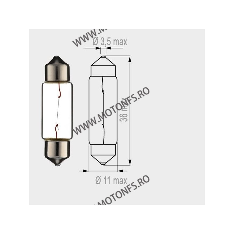 10W cu guler 35MM	Motopro - Bec normal 12V - 260-78 MOTOPRO Becuri Normale 12V 6,00 lei 6,00 lei 5,04 lei 5,04 lei