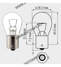 18/5W BAY15D Motopro - Bec normal 6V - 260-40 MOTOPRO Becuri Normale 6V 6,00 lei 6,00 lei 5,04 lei 5,04 lei