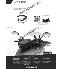 Geanta de rezervor (tank bag) SHAD E09C X0SE09C for click system 130.X0SE09C SHAD Tank Bags With Click System SHAD 436,00 lei...