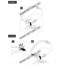 Geanta de rezervor (tank bag) SHAD E09C X0SE09C for click system 130.X0SE09C SHAD Tank Bags With Click System SHAD 436,00 lei...