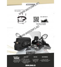Geanta de rezervor (tank bag) SHAD TR15CL X0TR15CL for click system With LOCK and Key 130.X0TR15CL SHAD Tank Bags With Click ...