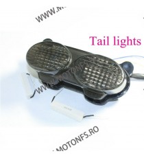 ZR7S  ZX6R J1 / J2 ZX6R G1 / G2 ZX900 ZX9R ZZR600 1998 - 2007 Stopuri LED Cu Semnale Integrate Fumuriu st188  ZX6R 1994-1999 ...