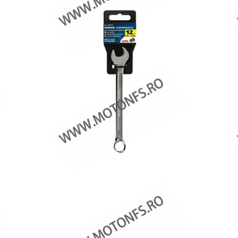 12mm [otel crom vanadium] [nou]	 LAMPA - Cheie combinata, fixa / inelara, LA-59513 Lampa Chei & Surubelnite 15,00 lei 13,50 l...