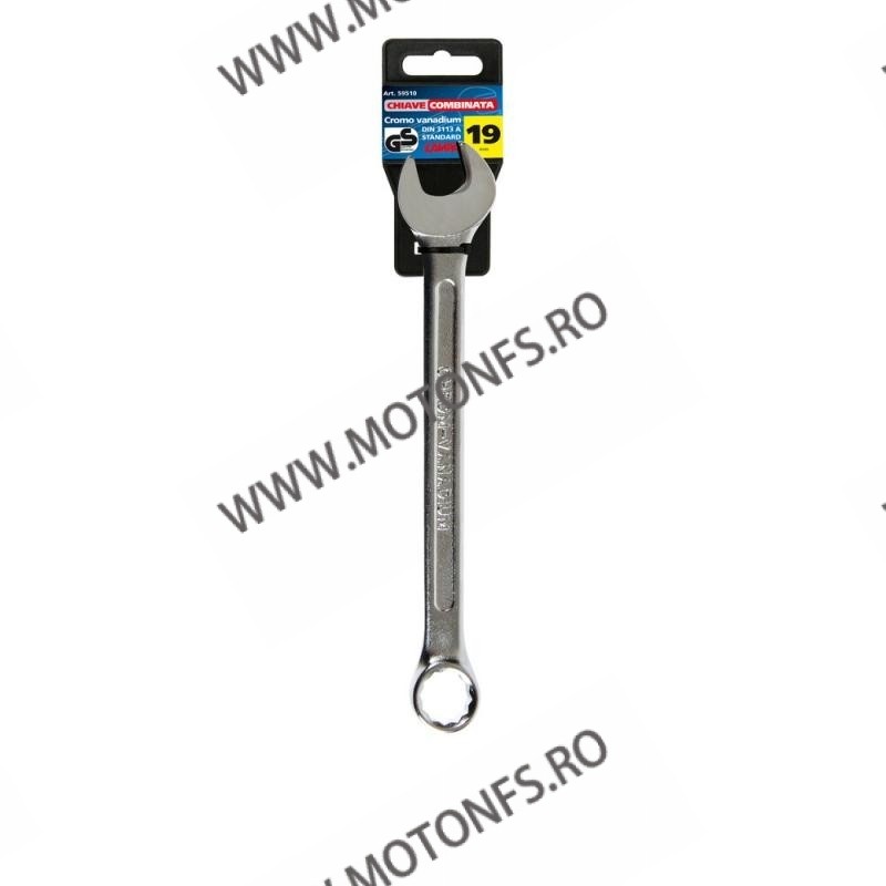 19mm [otel crom vanadium] [nou]	 LAMPA - Cheie combinata, fixa / inelara, LA-59510 Lampa Chei & Surubelnite 22,00 lei 19,80 l...