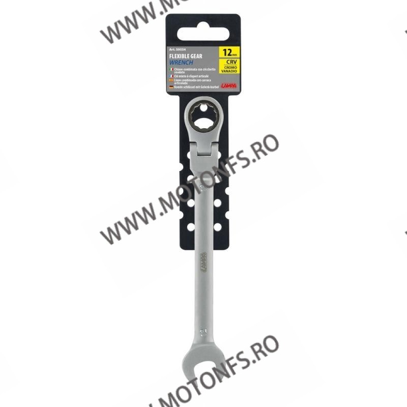 12mm [otel crom vanadium] [nou] LAMPA - Cheie combinata, fixa / inelara, flexibila, LA-59554 Lampa Chei & Surubelnite 45,00 l...