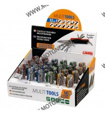 15 in 1 LAMPA - Briceag multifunctional, Albastru , Portocaliu, Rosu , Verde LA-66124D Lampa Chei & Surubelnite 30,00 lei 27,...