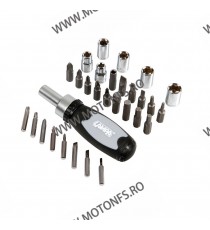 SOCKETS 30 PCS SET LAMPA - SCREWDRIVER WITH BITS LA-59553 Lampa Chei & Surubelnite 72,00 lei 72,00 lei 60,50 lei 60,50 lei