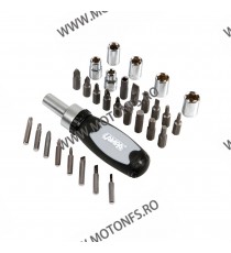 SOCKETS 30 PCS SET LAMPA - SCREWDRIVER WITH BITS LA-59553 Lampa Chei & Surubelnite 72,00 lei 72,00 lei 60,50 lei 60,50 lei