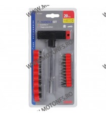 LAMPA - T-HANDLE COMBINAT, 9 SOCKETS, 11 BITS LA-65992 OXFORD Chei & Surubelnite 32,00 lei 28,80 lei 26,89 lei 24,20 lei -10%