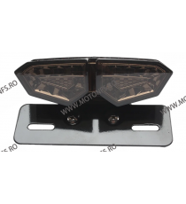 Stop Frana / Lampa Spate /Geam Fumuriu Moto Universal Cafe Racer Chooper Bobber Yamaha Kawasaki Honda Suzuki 6SCN6 6SCN6  Sto...