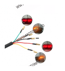 Stop Frana / Lampa Spate /Geam Fumuriu Moto Universal Cafe Racer Chooper Bobber Yamaha Kawasaki Honda Suzuki 6SCN6 6SCN6  Sto...