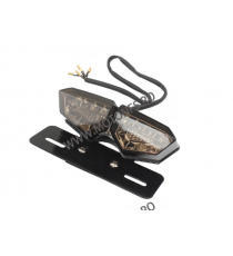 Stop Frana / Lampa Spate /Geam Fumuriu Moto Universal Cafe Racer Chooper Bobber Yamaha Kawasaki Honda Suzuki 6SCN6 6SCN6  Sto...
