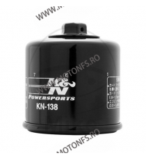K&N KN 138 (HF138) Filtre de ulei premium KN138 / 723.00.78 K&N Filtru Ulei K&N 67,00 lei 67,00 lei 56,30 lei 56,30 lei