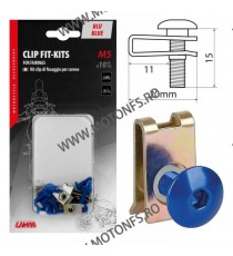 (5 MA) - 10 pcs - Blue LAMPA - Clip Fit-Kits for fairings [nou] LA-91659 SIFAM Suruburi Carena Universale 62,00 lei 55,80 lei...