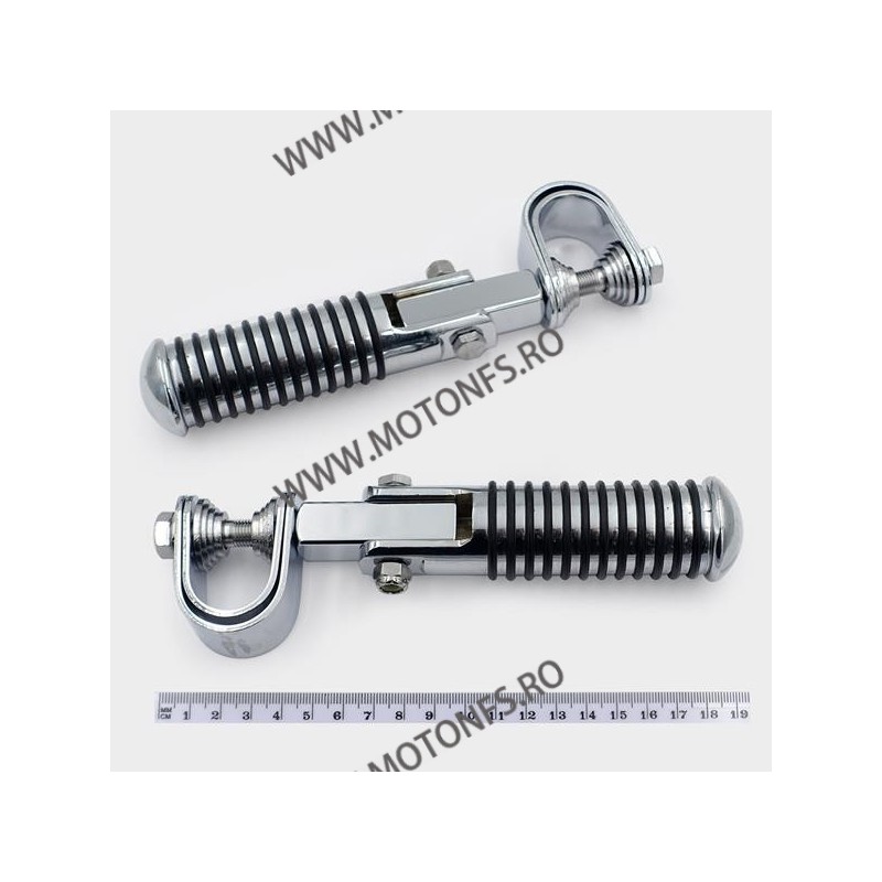 Motopro - Set 2 Scarite chopper rotunde cu prindere	Se Potrivit pentru cleme Ø22mm și 25mm 690-10 MOTOPRO Calcai 150,00 lei 1...